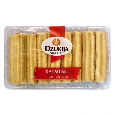 Dzūkijos Kaimiški sausainiai su sviestu, 255 g