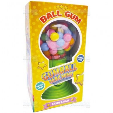 Gumball aparatas su vaisių skonių guma, 300 g
