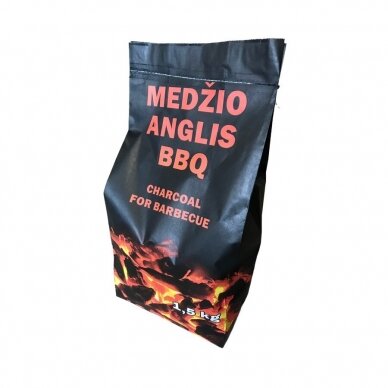 Medžio anglys, 1,5 kg 2