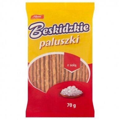 Beskidzkie šiaudeliai su druska, 70 g